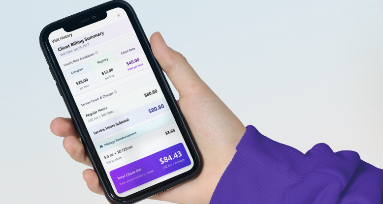 Automated payout calculation based on completed shifts